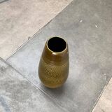 Footed vase in West German pottery, mid-century WGP by Bay Keramik, 1960s.