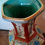 Chinese vase in rose family porcelain