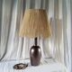 Glazed ceramic lamp