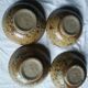 Lot de 4 assiettes coupes en grès
