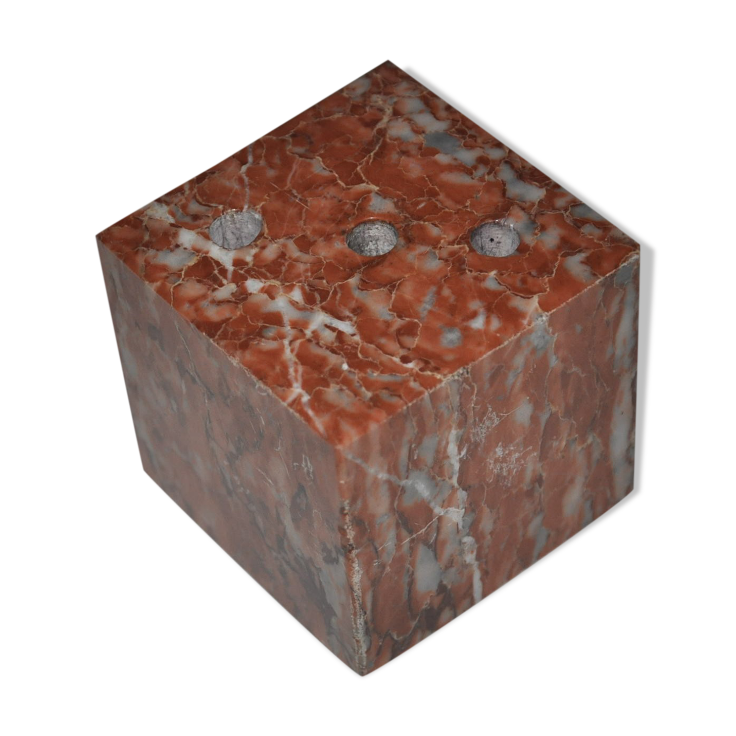 Paper press holder marble pencils