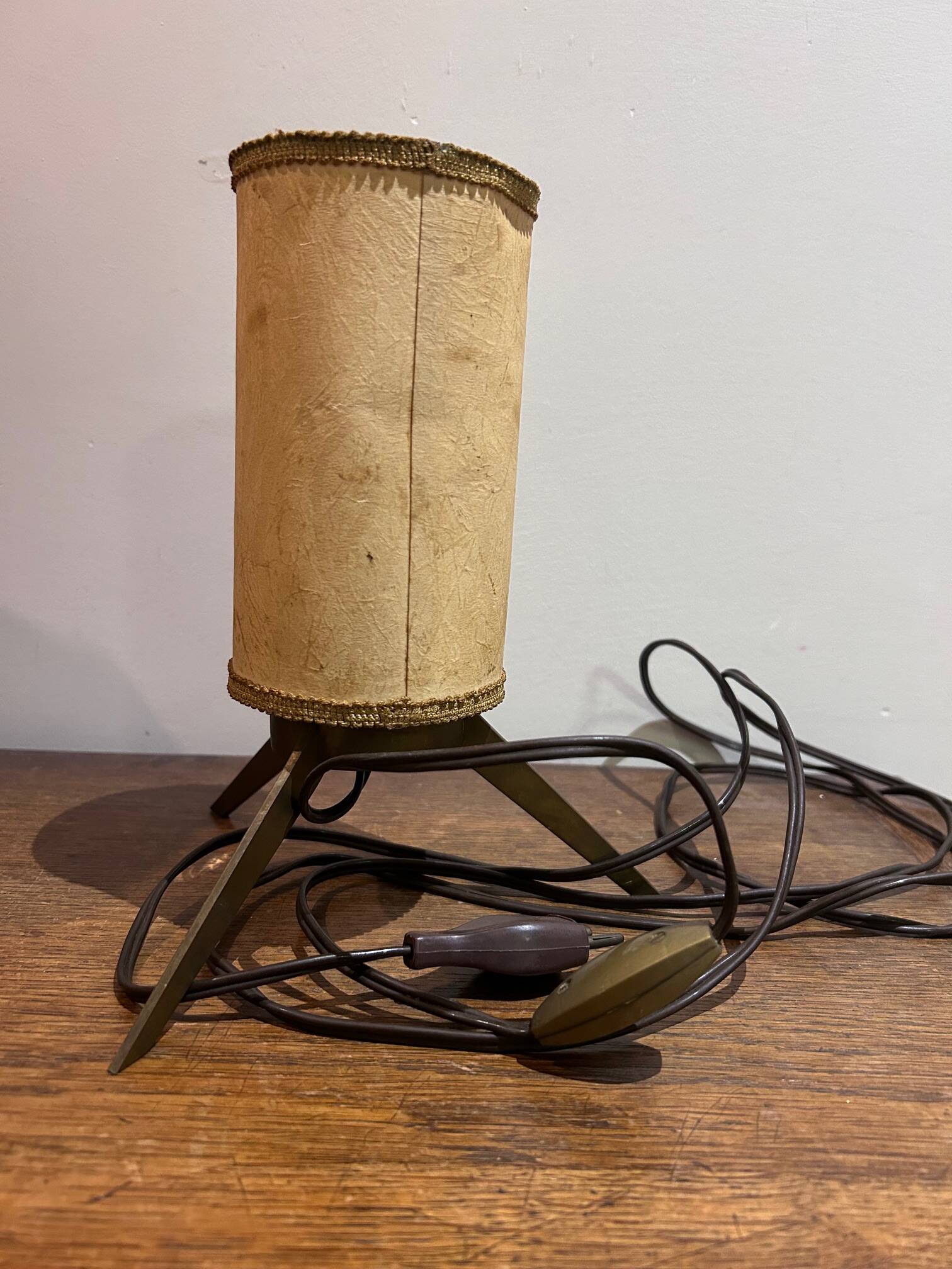 brass lamp 1950
