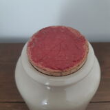 Sandstone pot with original cap