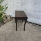 Foldable oak table