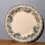 Trio of plates green tones