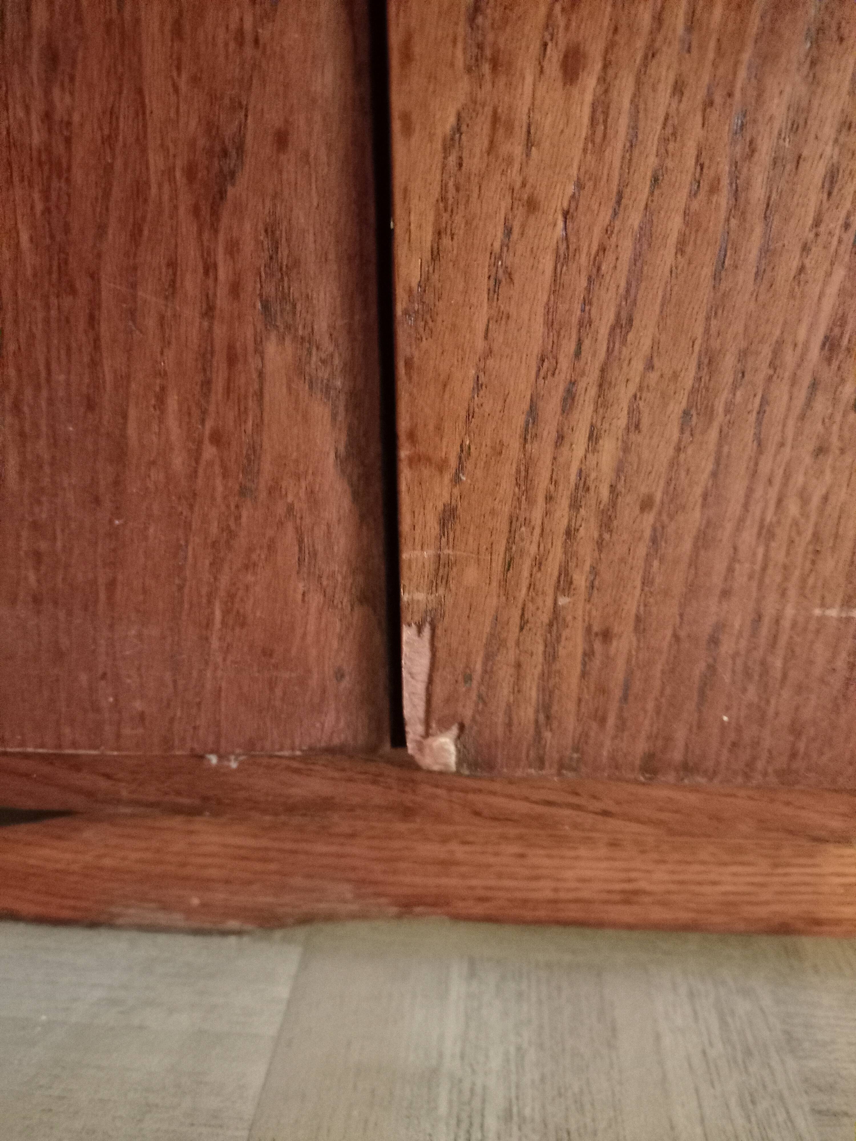 Small piece of furniture from the 40s with two doors and three drawers