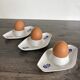 Vintage Kayser West Germany egg cup trio