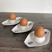 Vintage Kayser West Germany egg cup trio