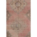 Vintage Turkish Oushak Rug Handwoven 85x740 cm