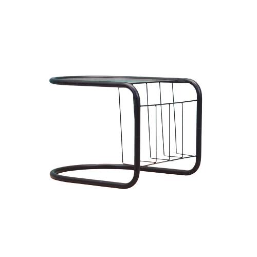 Glass coffee table, Danish design, 1970s, production: Denmark