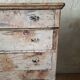 Antique patinated chest of drawers