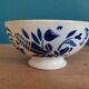 Digoin Badonviller ceramic bowl blue