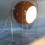 Paire de lampes oranges Robert Sonneman