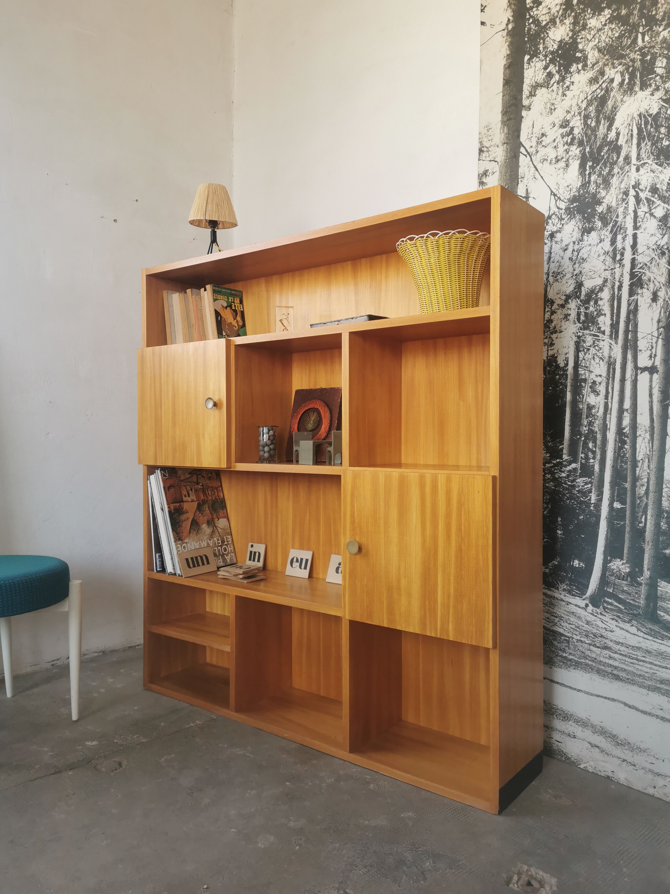 Shelf, library from the 70s/80s