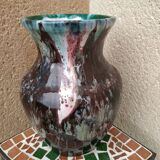 Vase en grès émaillé de la puisaye