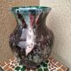 Vase in sandstone enamelled with the puisaye