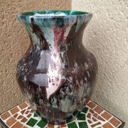 Vase in sandstone enamelled with the puisaye