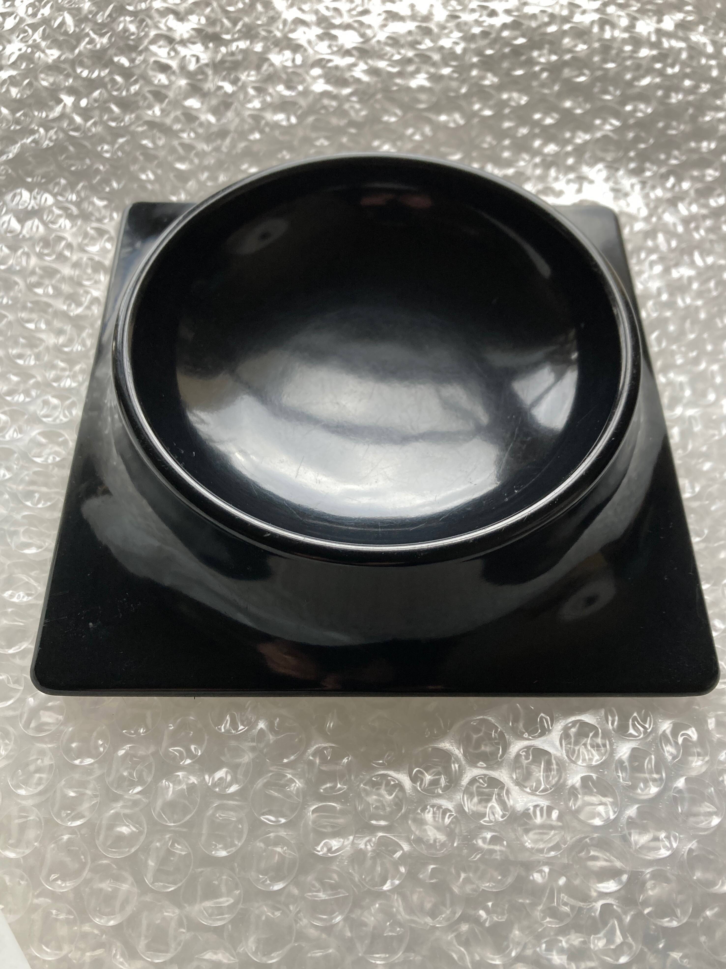 Bakelite pocket tray Italian design space age 1970