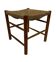 Tabouret Dordogne vintage pour Robert Sentou, 1970