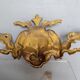 Pediment ornament gilded bronze furniture st Louis XV
