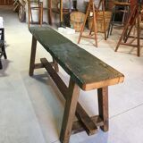 Wooden bench