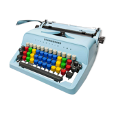 Revised Scheidegger typomatic tms typewriter and new ribbon