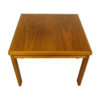 Table basse teck triot Danemark années 1970