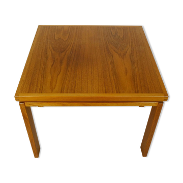 table basse danoise moderne en teck trioh danemark années 1970