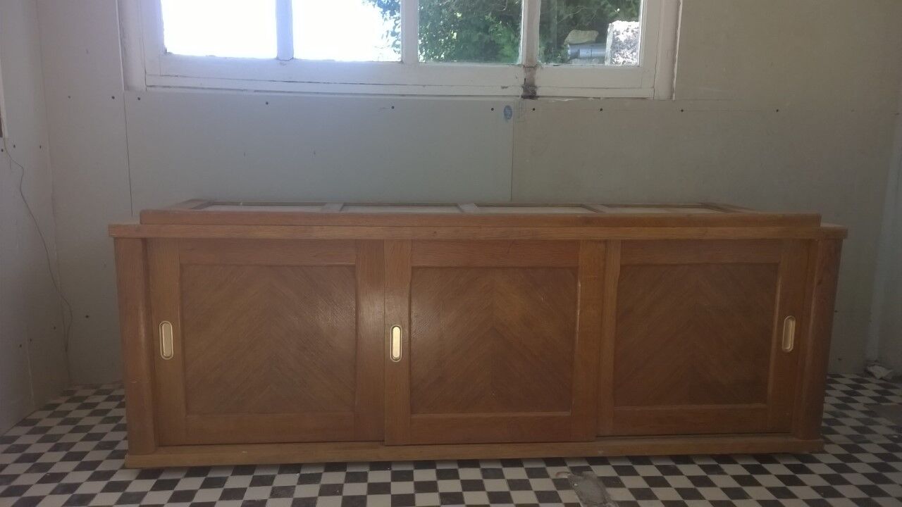 Vintage furniture 3 sliding doors