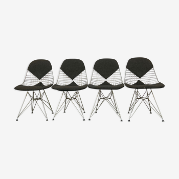 Quatre chaises de bikini DKR par Charles Eames