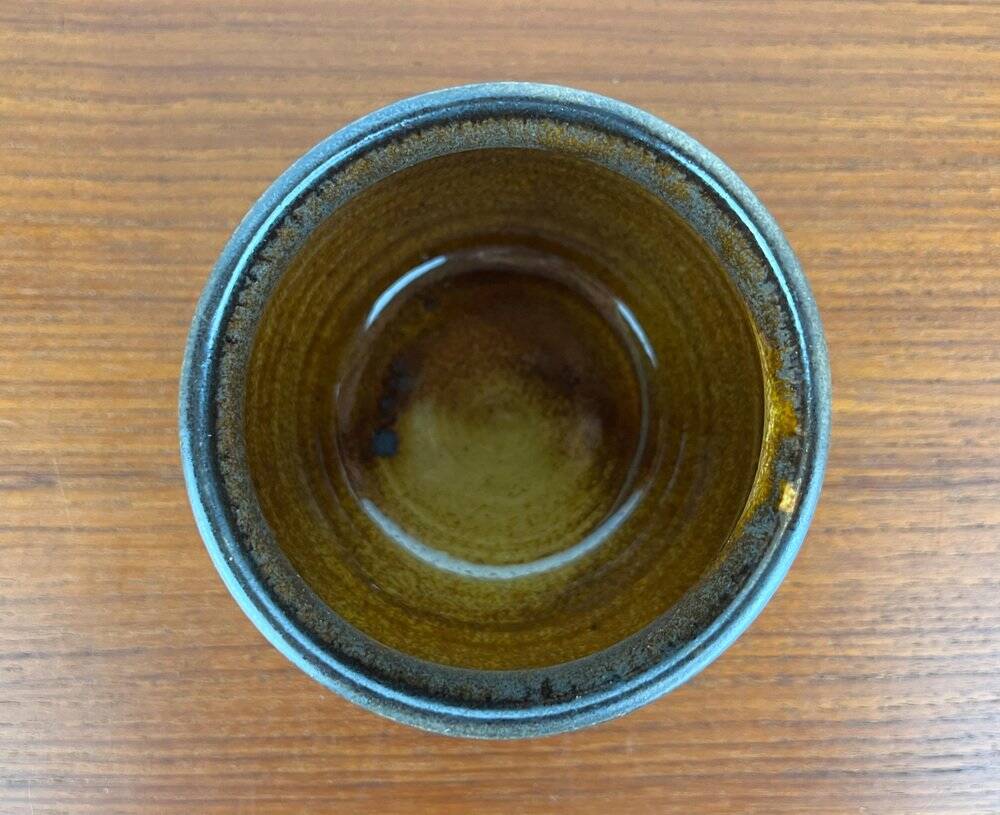 Ceramic vase from a German workshop from the mid-century by Christine Atmer De Reig, 1960s.