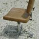 Swivel desk chair with modular height vintage 1970