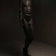 Sculpture of a male nude, 1986, metal