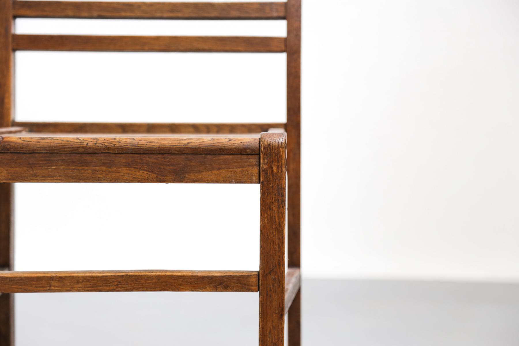 Set of 4 René Gabriel chairs