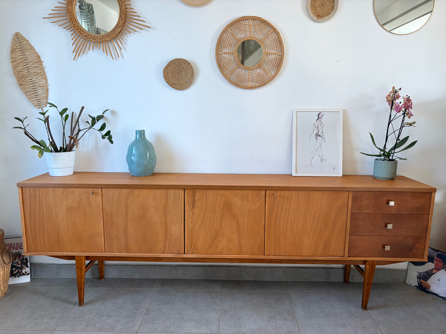 Danish teak sideboard