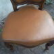 Chaise Louis Philippe en noyer massif