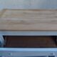 Buffet style Louis-Philippe in cherry wood – pearl grey & natural wood.