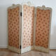 Wood and fabric screen
