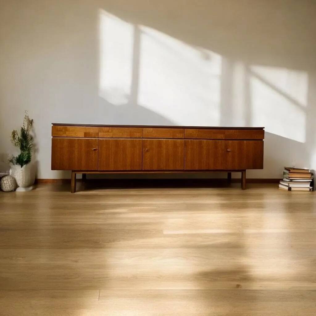Buffet placard en bois vintage xl