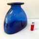 Vintage cobalt blue glass vase
