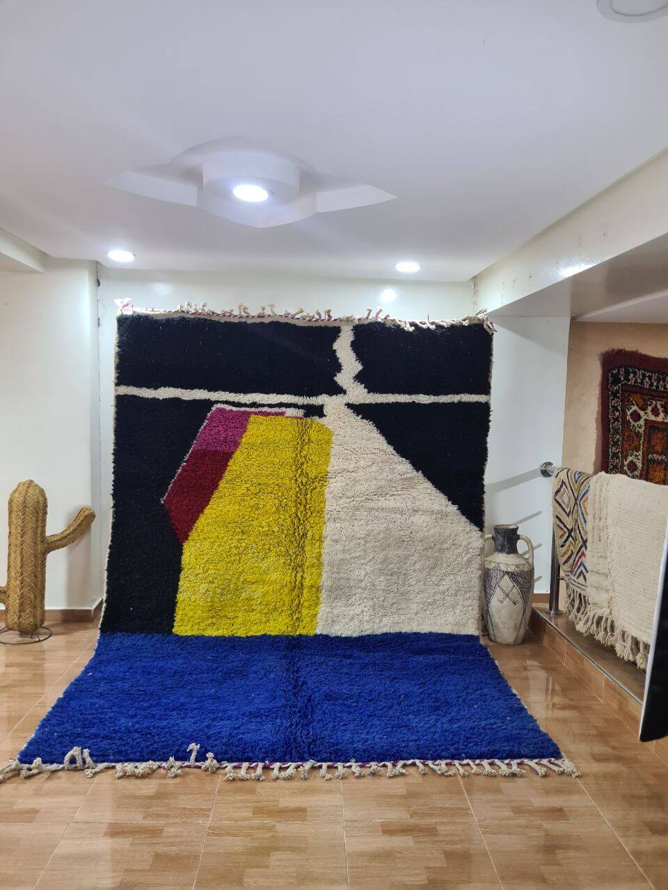 Handmade Beni Ouarain rug 300x200 cm