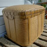 Old trunk rice straw