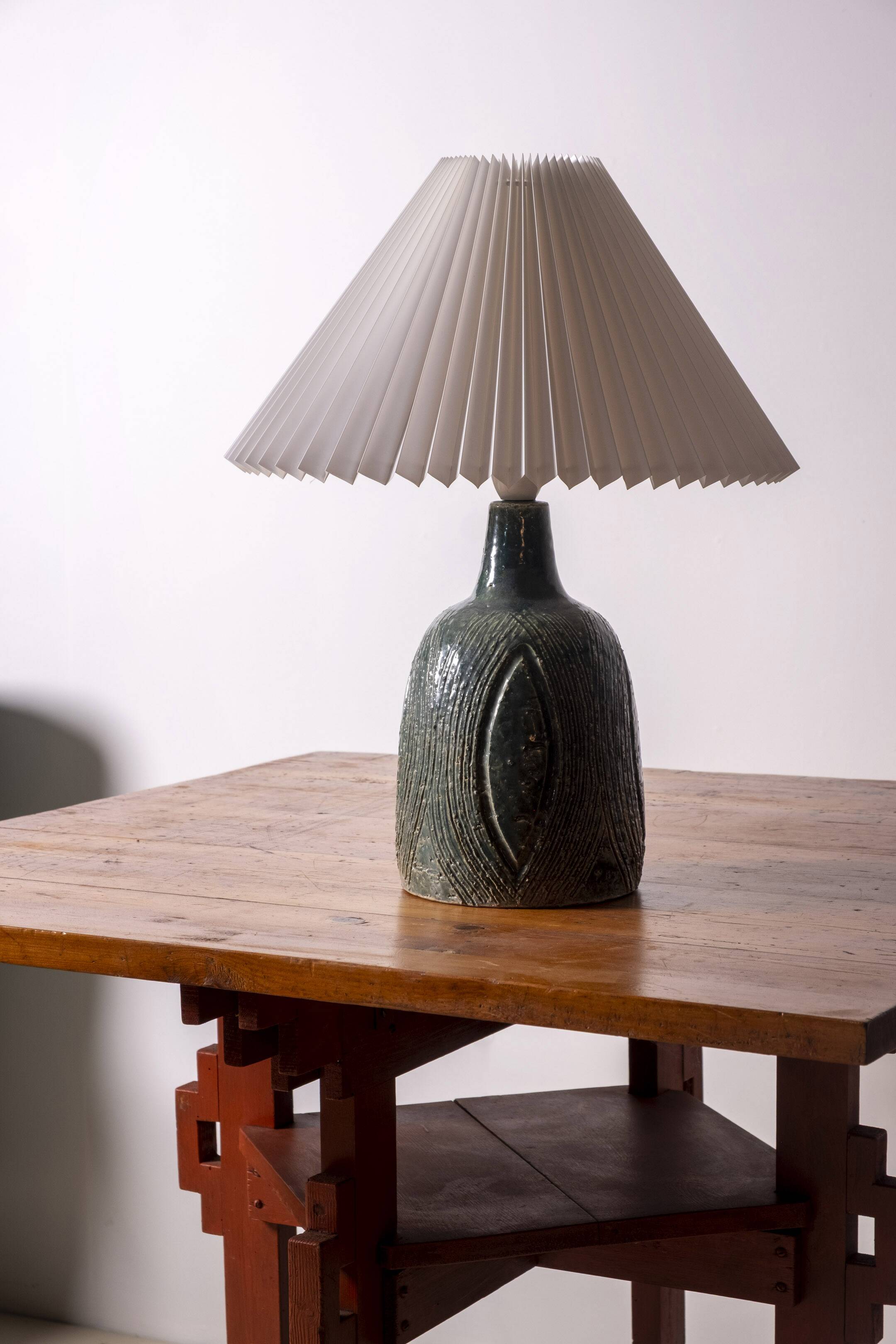Rare lampe de table de Sejer Keramik, Danemark des années 1960