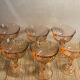 6 Rosaline champagne glasses