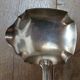 Art Deco silver and porcelain fruit ladle