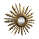 Mirror Sun wood Golden 1950