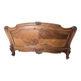 Louis XV style headboard in walnut