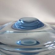 Sculptural Holmegaard bowl Danish 1950