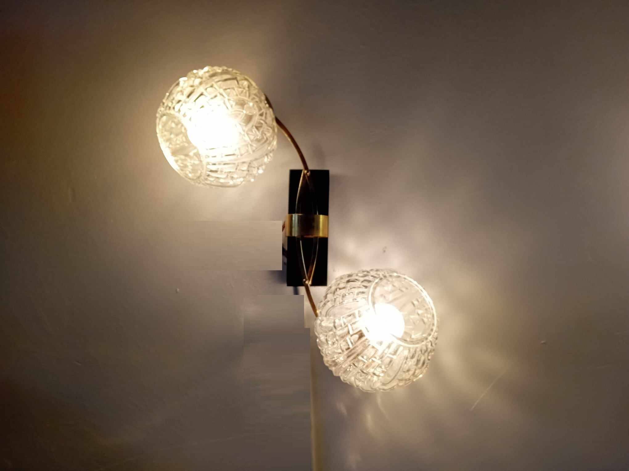 Pair of Maison ARLUS wall lights from the 40s/50s