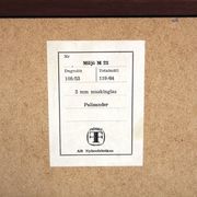 Scandinavian rosewood mirror, Fröseke, Sweden, 1960 - 120x64cm